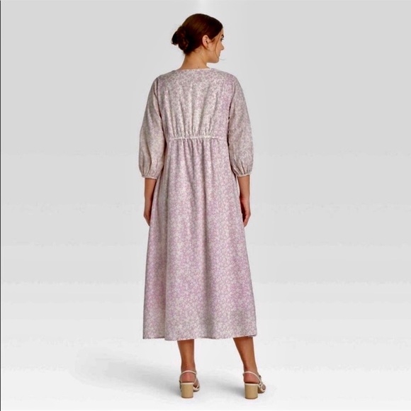 The Nines By Hatch Floral Maternity Dress L or XL XXL - Picture 3 of 6